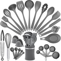 Silicone Cooking Utensils Set, 28pc