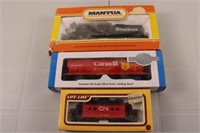 Vintage HO Scale Trains in Boxes
