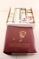 3000+ Hockey Cards - Box & Binder