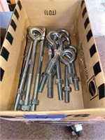 EYE BOLTS box lot of 12