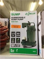 Zoeller sump pump
