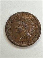 1883 Indian cent Bu
