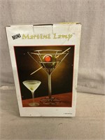 Vintage Martini Glass novelty lamp