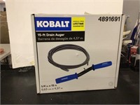 Kobalt 15-ft drain auger