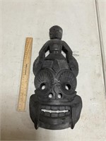 16 Inch Pacific Islander Wood Mask