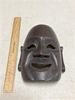 Asian Ceremonial Wood Mask
