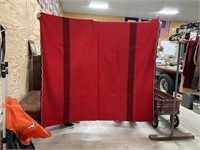 72x62 Red Wool Blanket