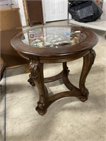 Ornate End Table 28x26 PU ONLY