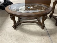 Ornate Coffee Table 47x34x21 PU ONLY