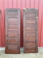 Two 30x 89 Wood Doors PU ONLY