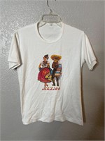 Vintage Mexico Dancing Couple Souvenir Shirt