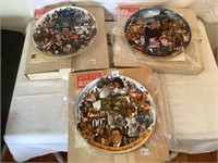 Ghent Annual Memory Plates - 1983, 1984, 1985