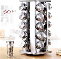 20-Jar Revolving Spice Tower