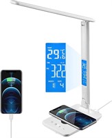 YueME LED Desk Lamp with Wireless Charger