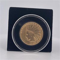 1910 D Indian Head $10 Gold Coin