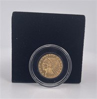 1928 Indian Head $2 1/2 Gold Coin
