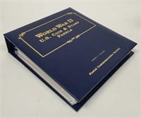 WWII U.S. Coin & Stamp Album Silver Coins
