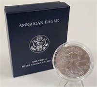2011-W 1oz. Burnished Silver Eagle Coin