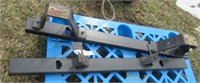 Front and rear golf cart bumpers.
