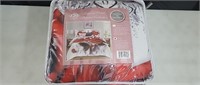 NEW Red Rose King Size 7 pc Comforter Set