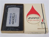 1970 Slim Zippo Lighter Walkin Shoe Co Penn