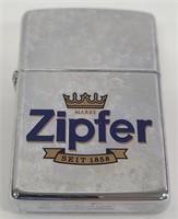 1991 Zippo Unfired Zipfer Advertising Lighter
