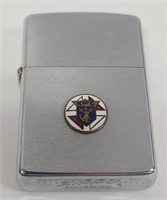 1960's Knights of Columbus Zippo Lighter Fired