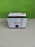 Crock Pot Recipe  Card Collection
