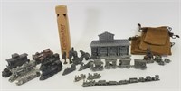 Pewter and Copper Railroad Collectibles