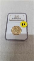 1881 $10 LIBERTY HEAD GOLD COIN MS 62