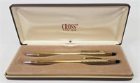 Cross USA Gold Filled Pen Pencil Set