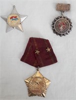 Vietnamese War medals.
