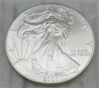 (1) 2000 American Silver Eagle