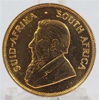 1982 Half Oz. South Africa Krugerrand Gold Coin