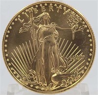 1999 Half Oz. Fine Gold American Eagle Coin