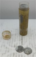 Roll of 1943s and d steel Pennies