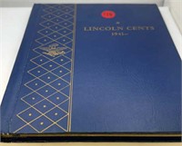 Lincoln head cent book 1941-71 missing a few