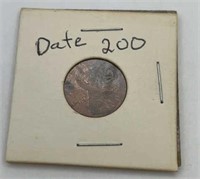 2000’s penny may be missing last digit of year