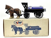 Ertl Kerr McGee Die Cast Horse and Tank Coin Bank