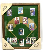 Framed Baseball Cards 17.5” x 21.5”