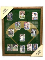 Framed Baseball Cards 17.5" x 21.5"