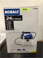 Kobalt 24v max electric sprayer