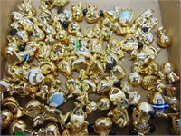 Lot of Gogo Crazy bones shiny gold figures
