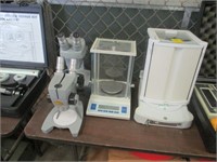 Microscopes and scales