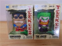Superman & The Joker Teekeez figures in box