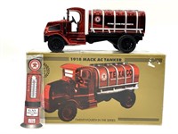 Texaco 1918 Mack AC Tanker Red Chrome 1/32 Scale