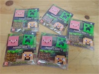 5 packs of Minecraft pins