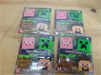 4 packs of Minecraft pins