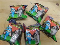 5 packs of Minecraft Hangers keychains