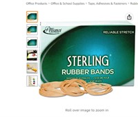 Alliance Sterling Rubber Band Size No.33